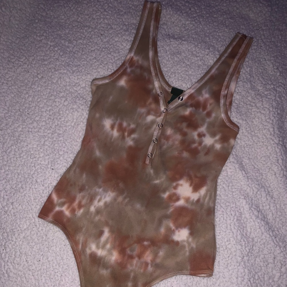 Tie dye body suit